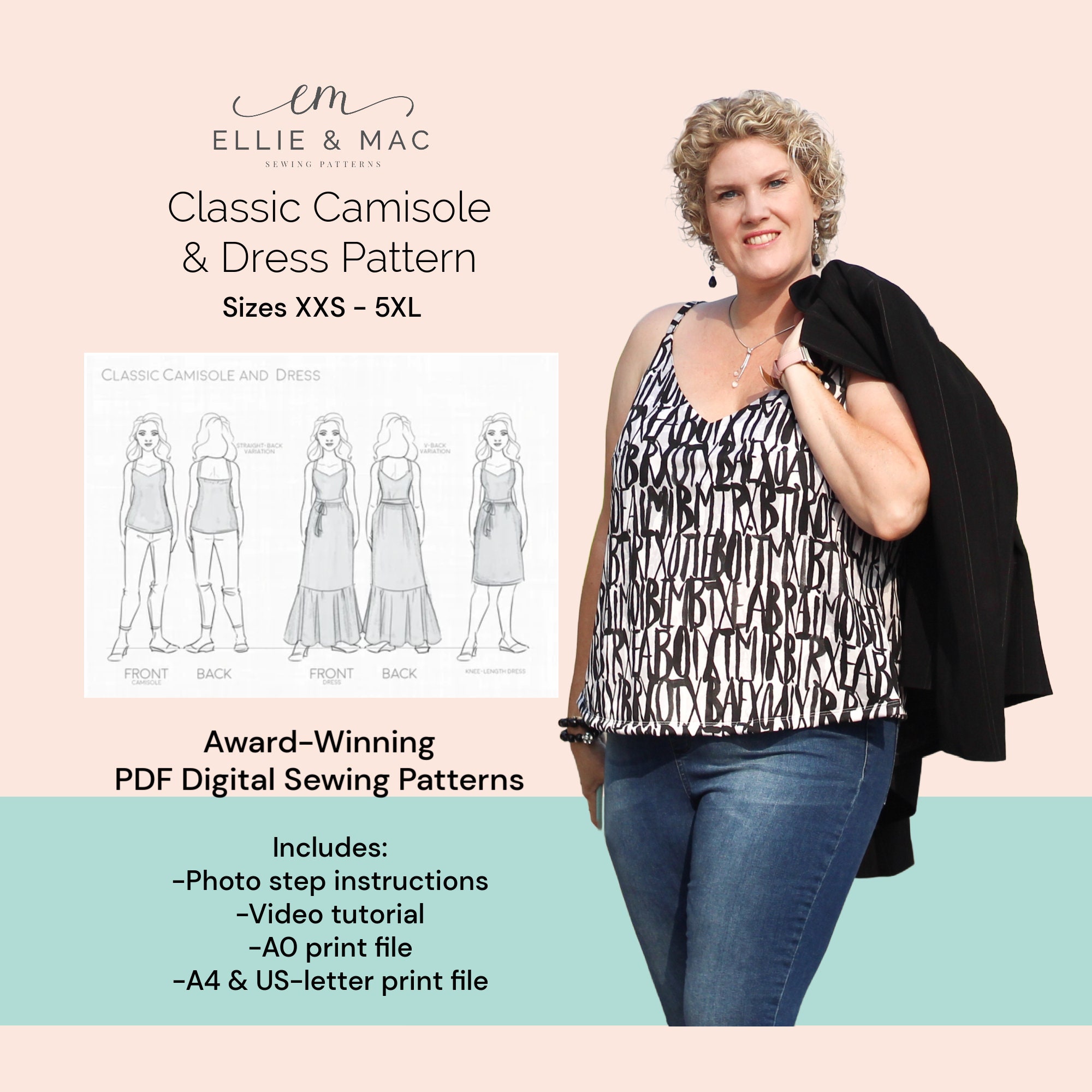 Ellie Print Cami Ellie Print Cami