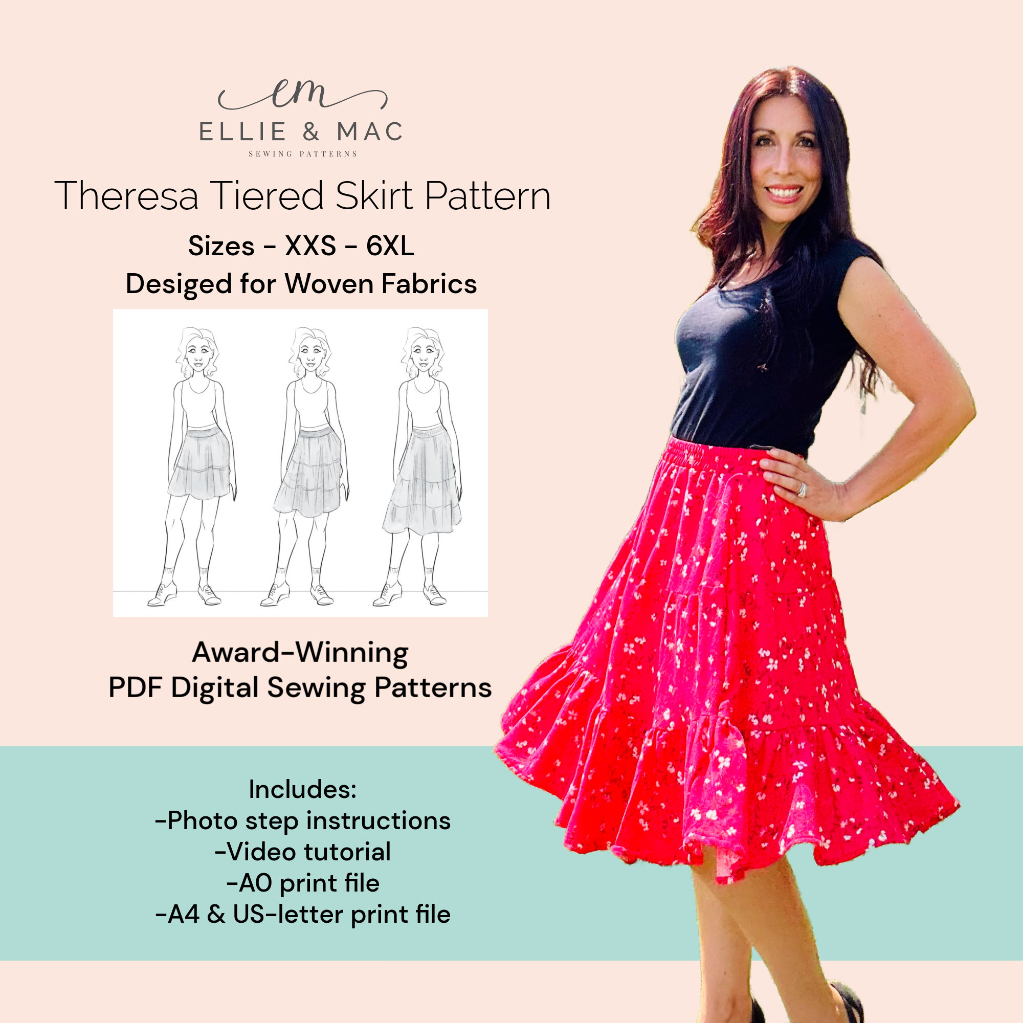 Gathered Skirt Red Tulle Skirt Yardage Calculator Pattern Circle