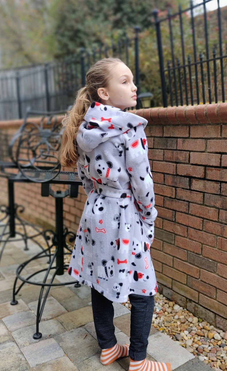 Kids Robe Sewing Pattern | Projector Pattern | Sizes 2T - Teen 18 | PDF ...