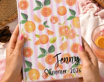 Diario di viaggio, diario estivo, diario della lista dei desideri, idea regalo estiva, diario per ragazza adolescente, diario della lista dei desideri estivi, vacanze estive