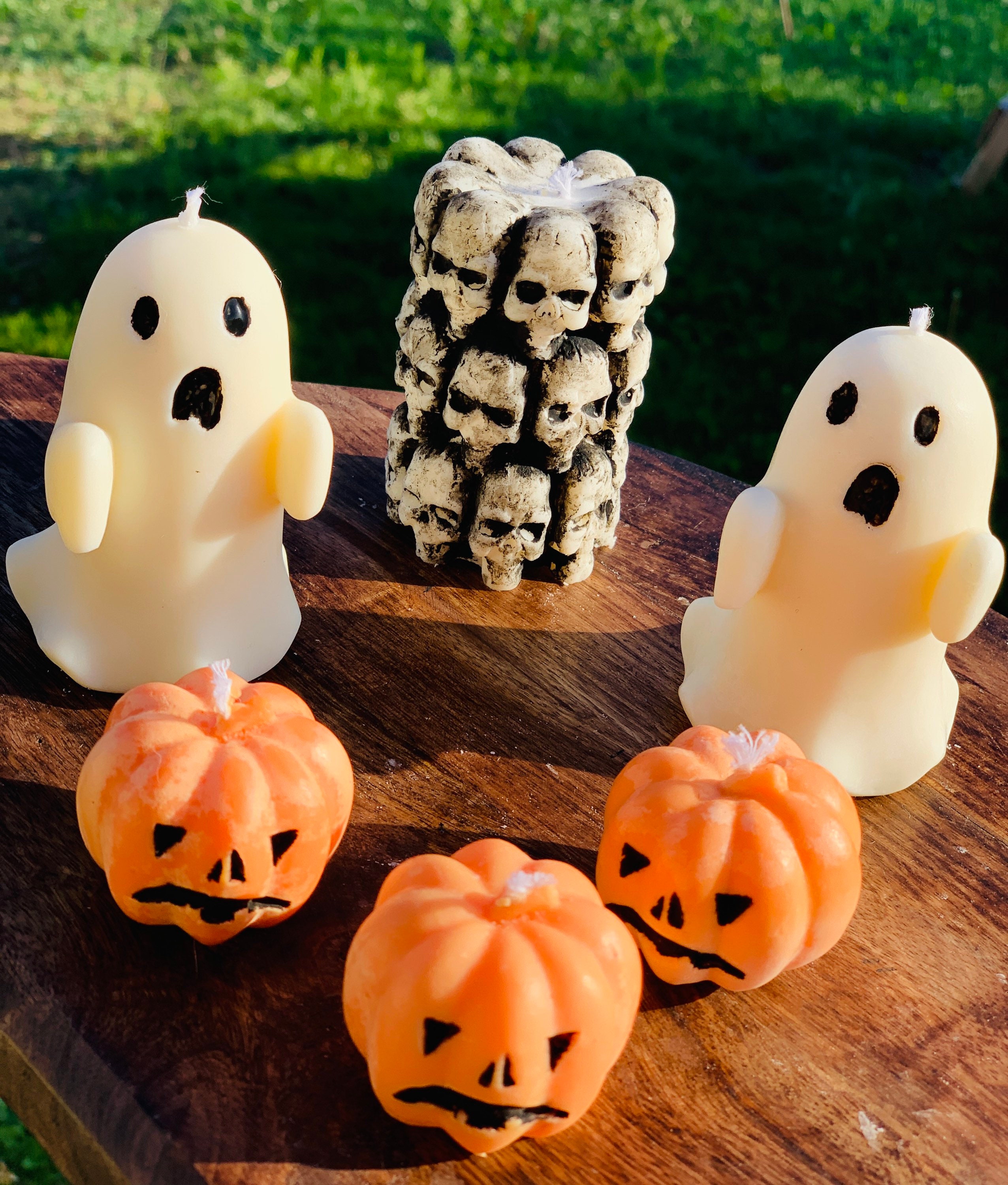 Bougie Halloween Fantôme