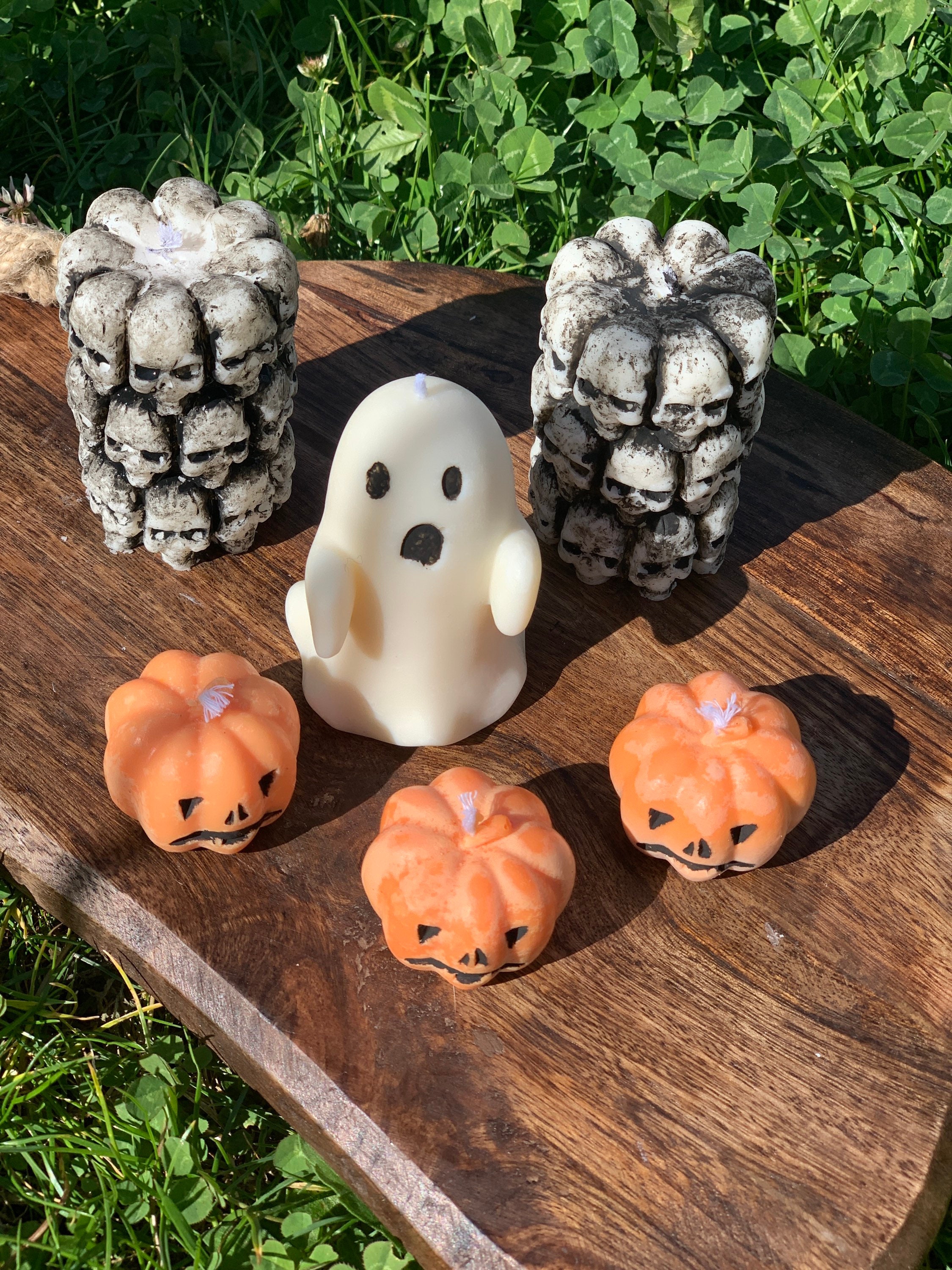 Bougies Halloween Fantôme