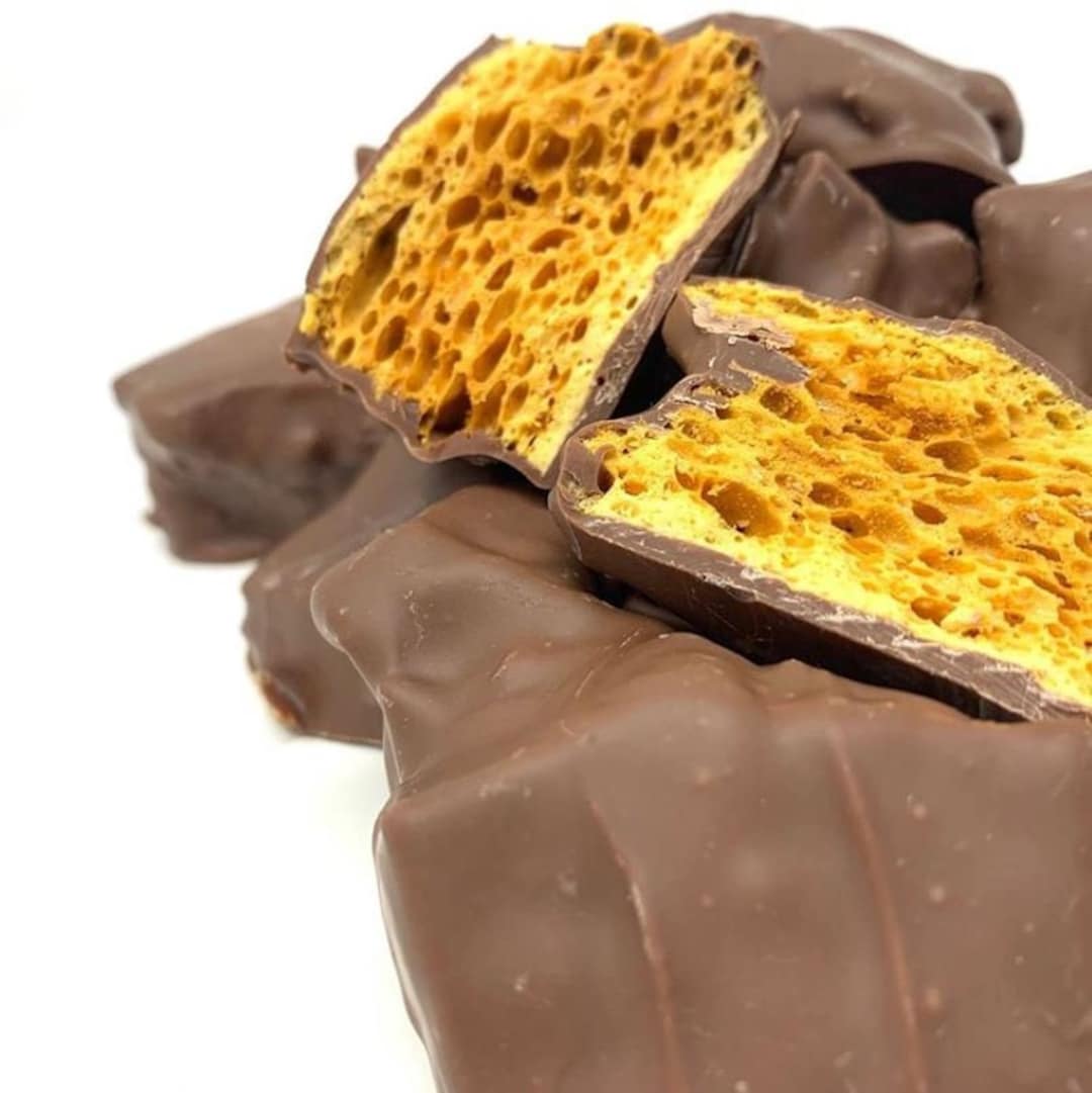 Chocolate Covered Sponge Toffee Etsy Canada
