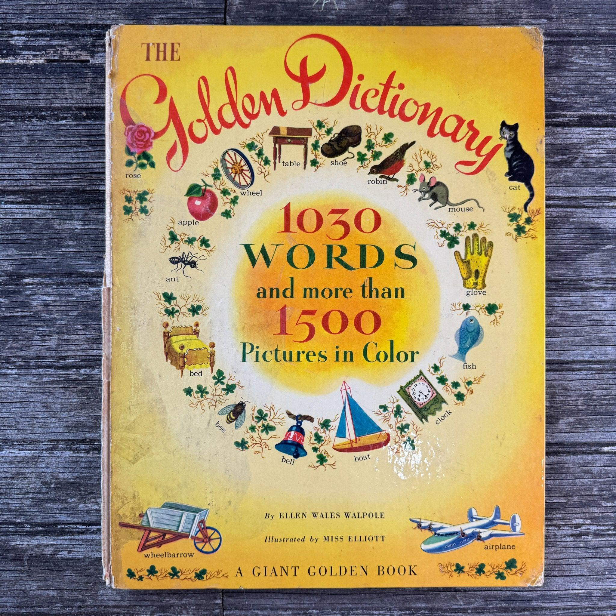 The Golden Book Illustrated Dictionary - Etsy