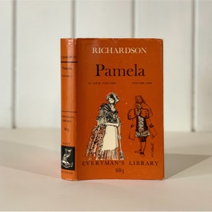 Pamela, Volume One, Hardcover - Everyman&#39;s Library 683, 1962 Hardcover