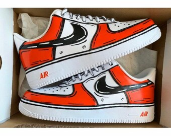 Custom Sneakers L Cartoon Nike Air 