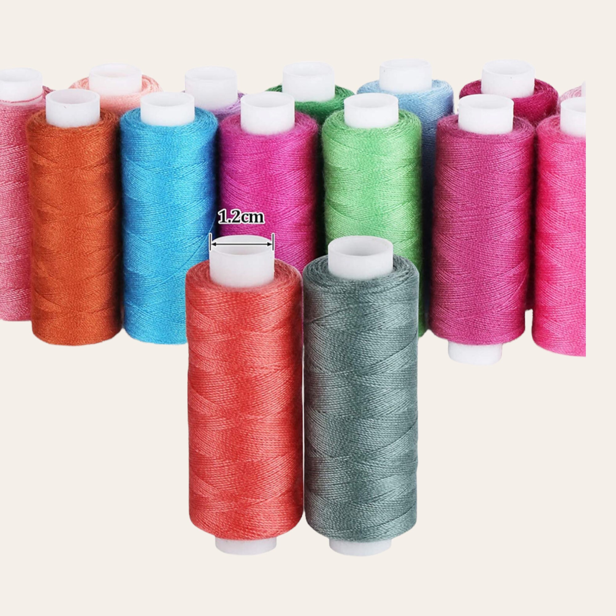 Incraftables Sewing Thread Assortment (24 Threads Set). Best