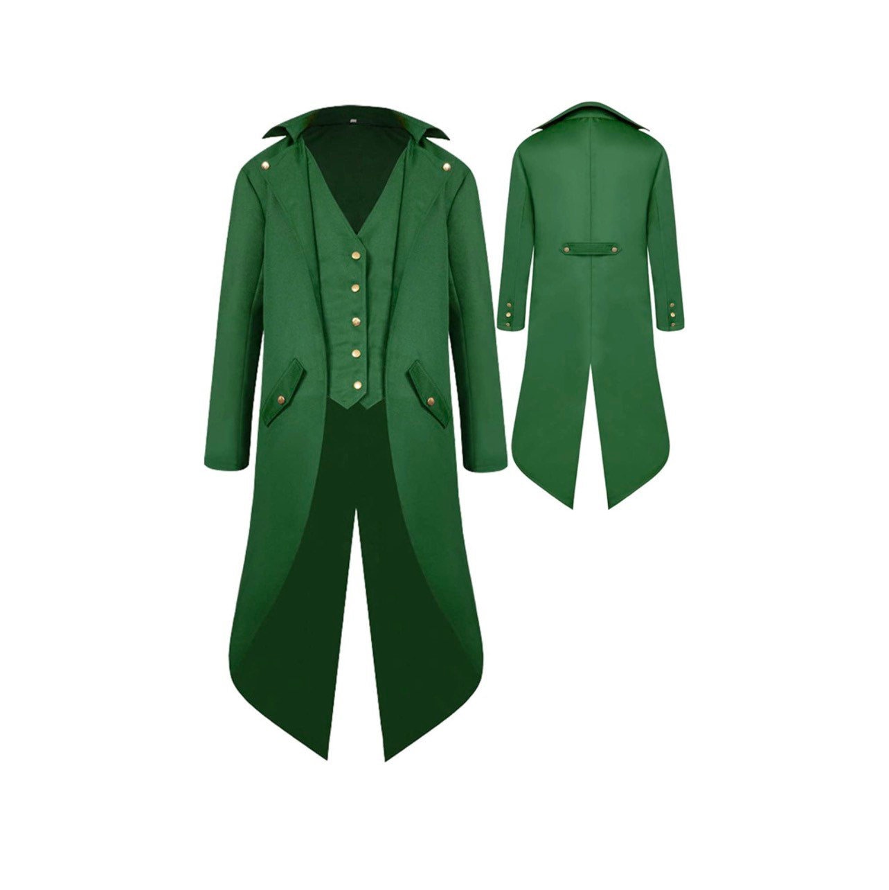 Green tailcoat jacket store