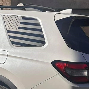 American Flag rear Quarter panel vinyl decal sticker for Honda Pilot 2023  - 2025 for 3rd window