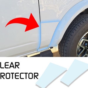 Clear Mud fender paint protector PPF for Ford Bronco 2021 2022 Full size
