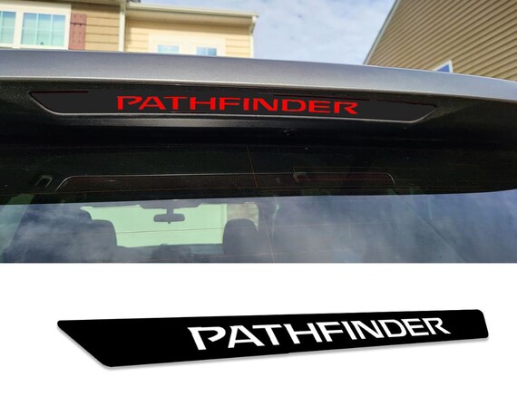 2022 Vinyl Letters Overlay decal for Nissan Pathfinder