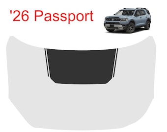 Hood decal for 2026 Honda Passport - accessories mods and gift idea
