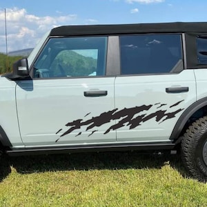 Splash door body graphics decal stickers for Ford Ford Bronco 6G -2021 - 2024 gift idea