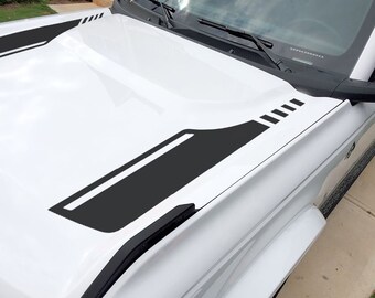 Hood Stripes graphics decals for Ford Bronco  2025 2026 | Gift Idea