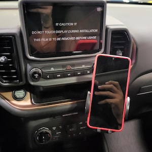Ford Bronco Sport dashboard phone mount holder compatible with Apple Magsafe chargers