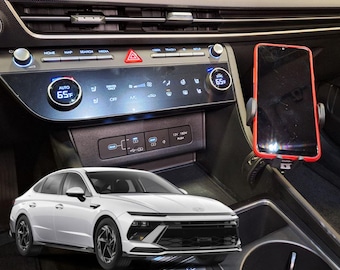 Custom Made Phone Mount holder made for Hyundai Sonata Dashboard (2020-2025) center console