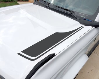 Hood Stripes graphics decals for Ford Bronco  - 2025 2026 - Gift idea for holidays or birthday