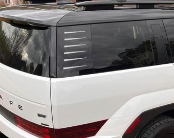 D pillar accent stripes vinyl decals for Hyundai SantaFe 2024 2025 quarter panel gift idea