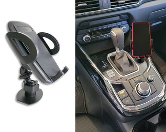 Mazda CX5 CX9 CX30 CX50 Phone mount holder for dashboard console cell mobile devices