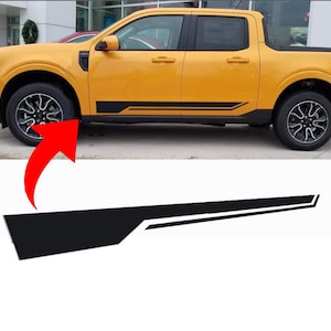 Side vinyl graphics side stripes decals for Ford Maverick 2022 2023 - v3 Exterior Accessories