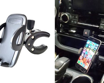 Custom Made dashboard cell Phone mount holder for Toyota Highlander (2021-2024) - Gift Idea