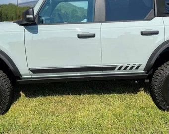Body Door Side stripes decal stickers graphics for Ford Ford Bronco 2025 2026 | Gift Idea