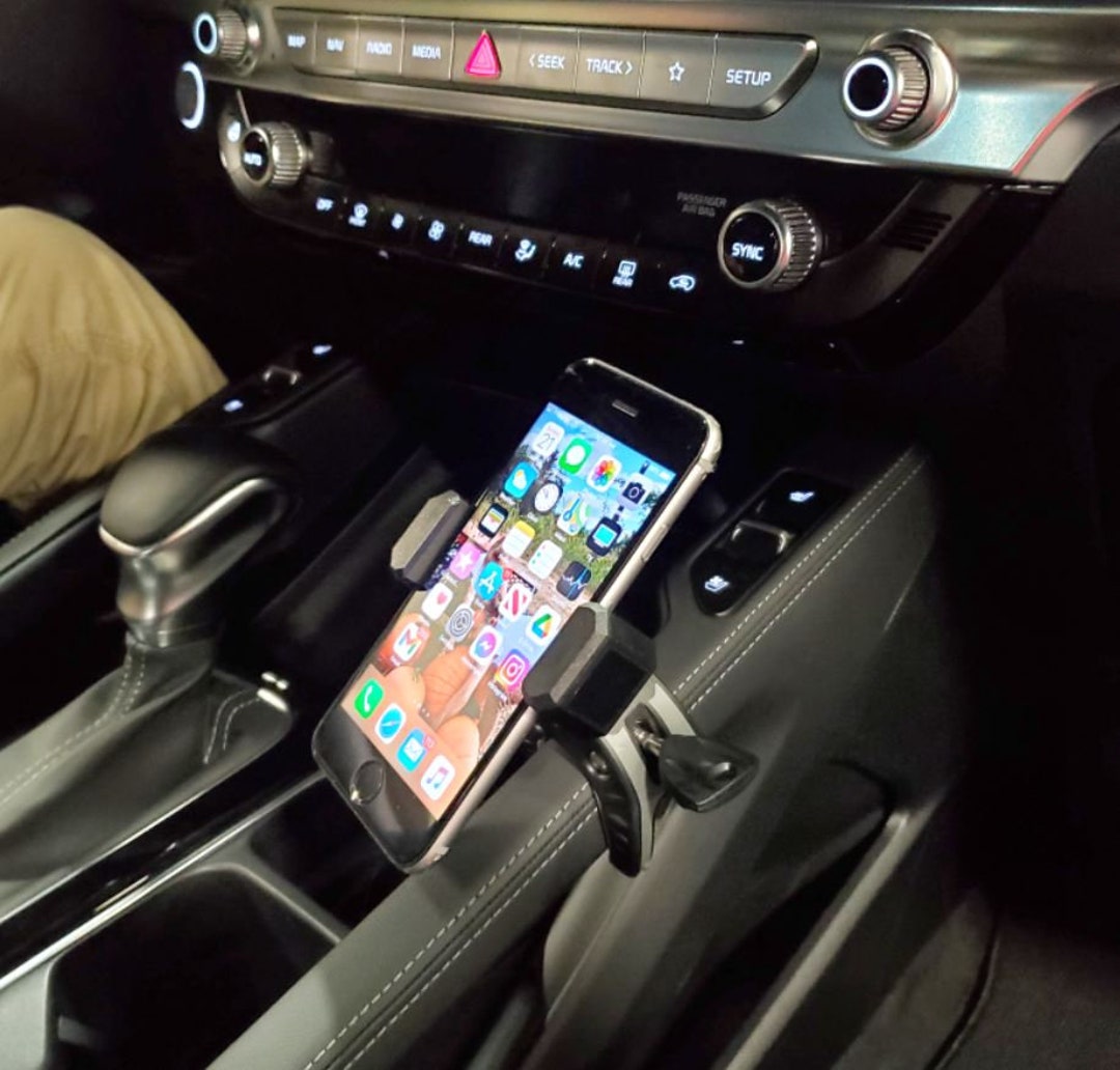 Custom Made Kia Telluride Center Console Phone Mount Clip Etsy Singapore