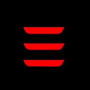 3&quot; wide Model 3  sticker decal as exterior accessory