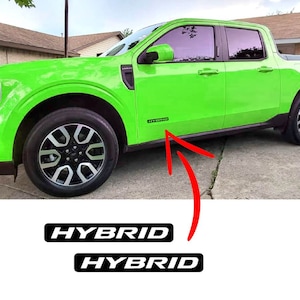 HYBRID vinyl door decorative decal graphics for Ford Maverick 2022-2025