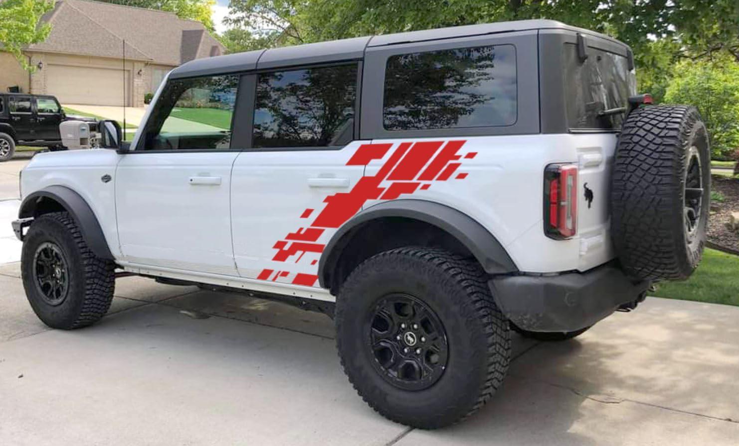 Bronco Raptor Quarter Picture Quarter Panel Graphics Compatible With Bronco Raptor 2025 2026 - Bronco ...