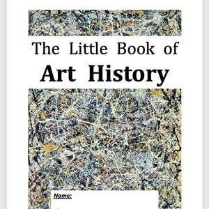 Art History Booklet and worksheets - DIGITAL DOWNLOAD