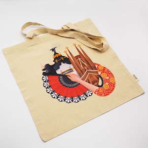 Spain Totebag – Recycled Cotton with Cultural Print