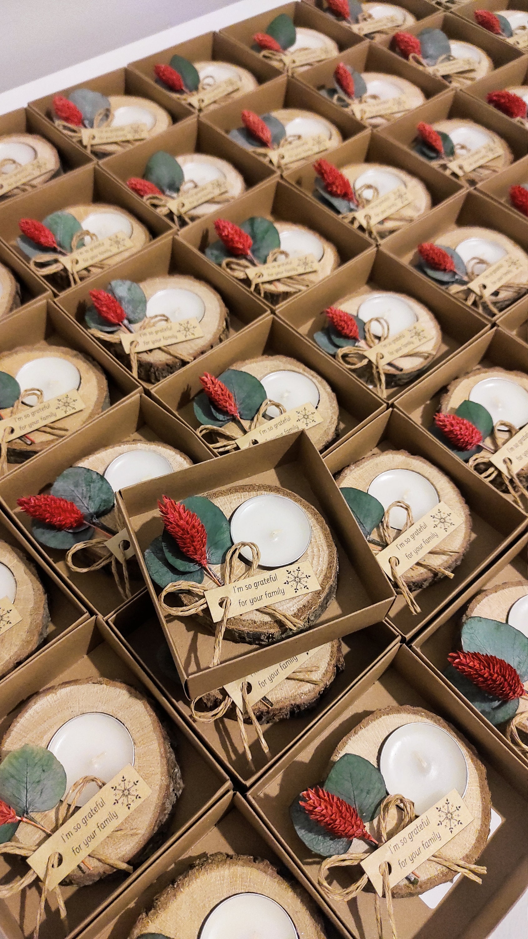 Bulk Christmas Gifts for Guests Christmas Favors Wooden Etsy