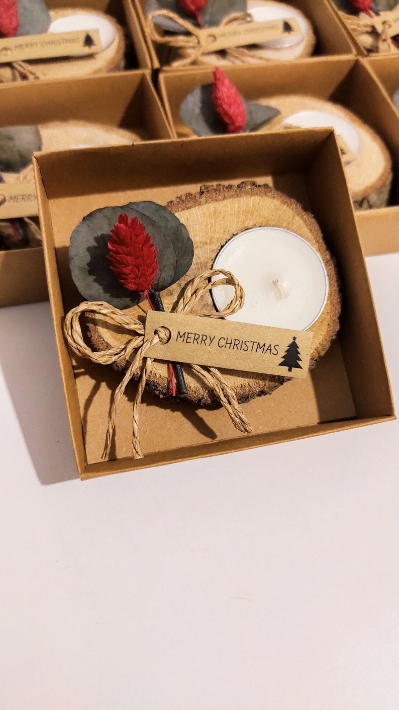 Bulk Christmas Gifts for Guests Christmas Favors Wooden Etsy