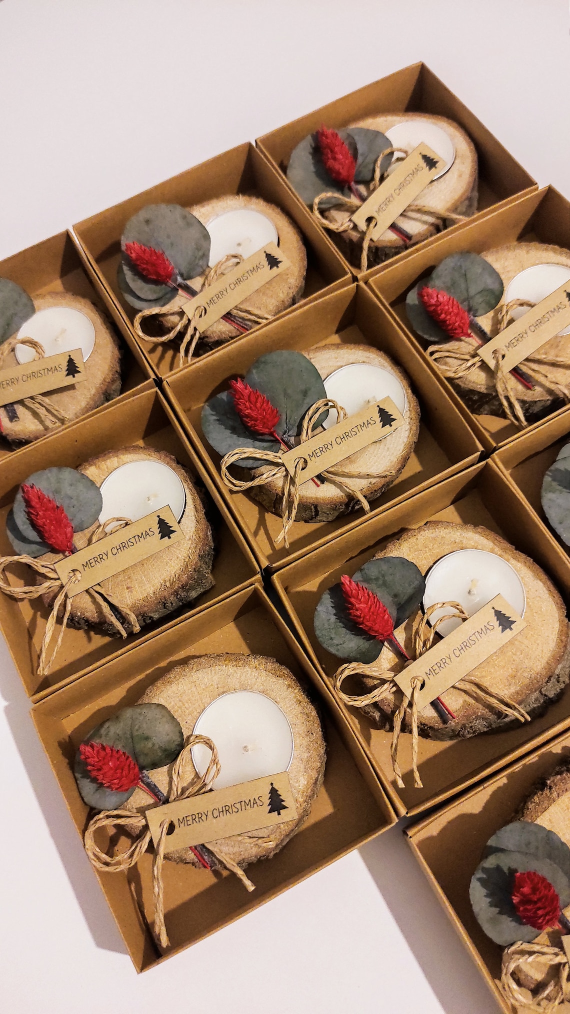 Bulk Christmas Gifts for Guests Christmas Favors Wooden Etsy