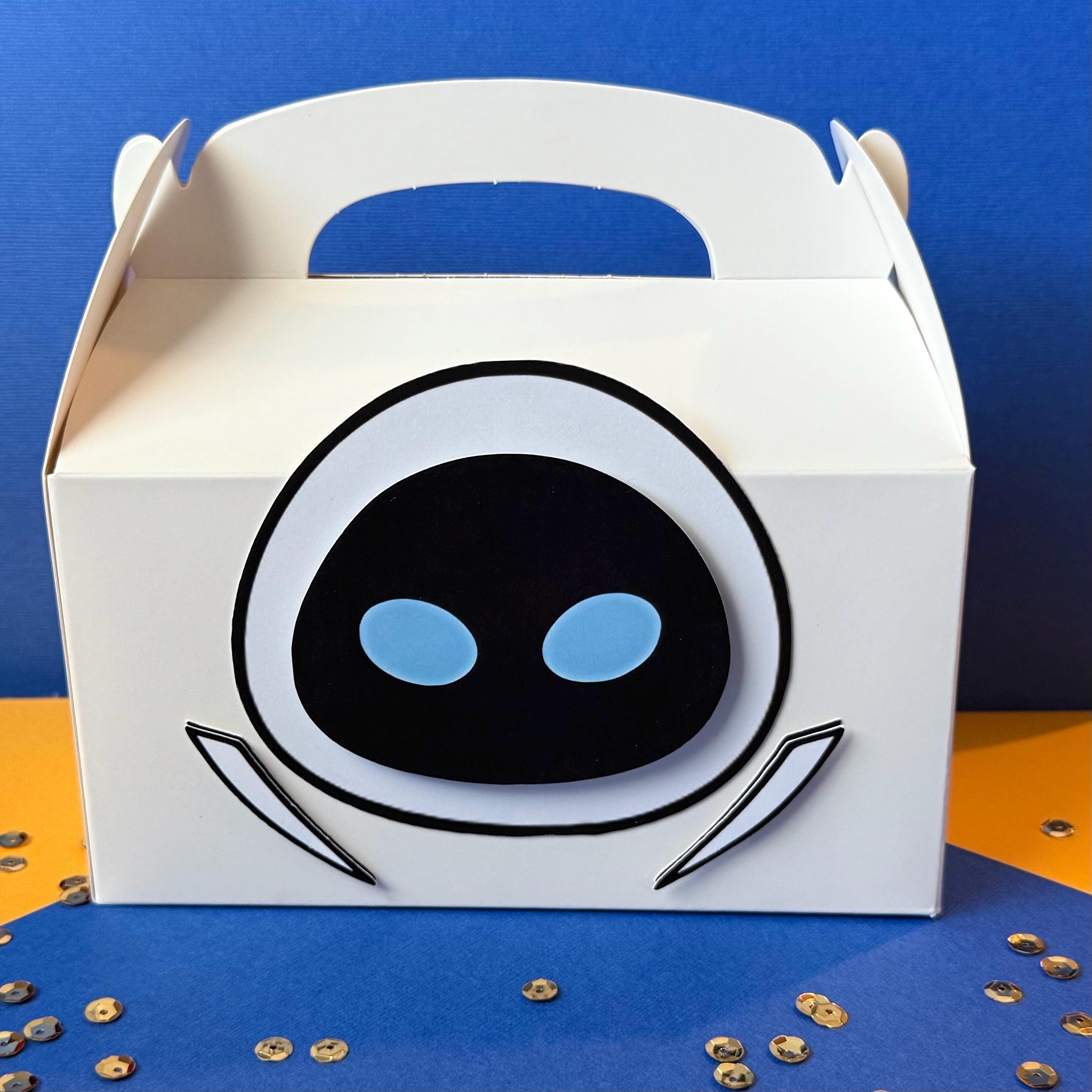 Wall-e and Eve Party Favor Boxes, Wall E Candy Boxes, Wall E Party