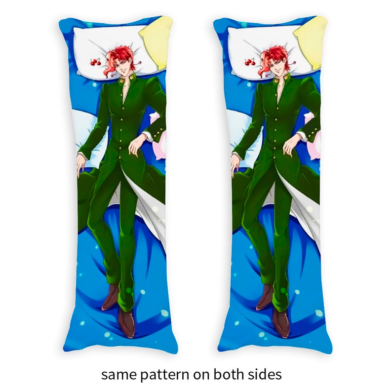 Noriaki Kakyoin Anime Body Pillow Body Pillow Cover Anime Etsy