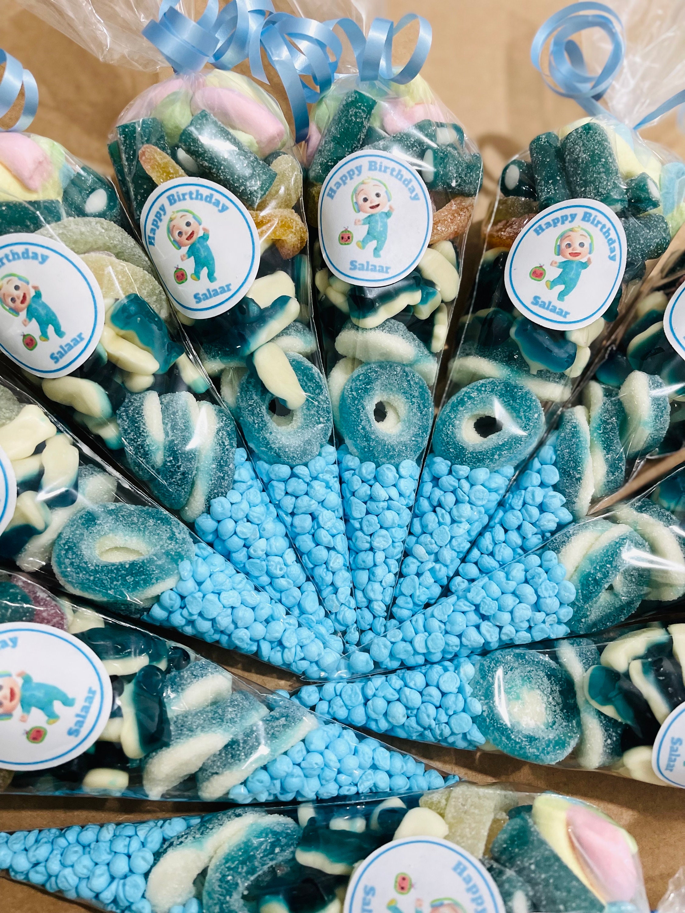 Themed Sweetcones / Halal Sweets /jellies Millions / Etsy