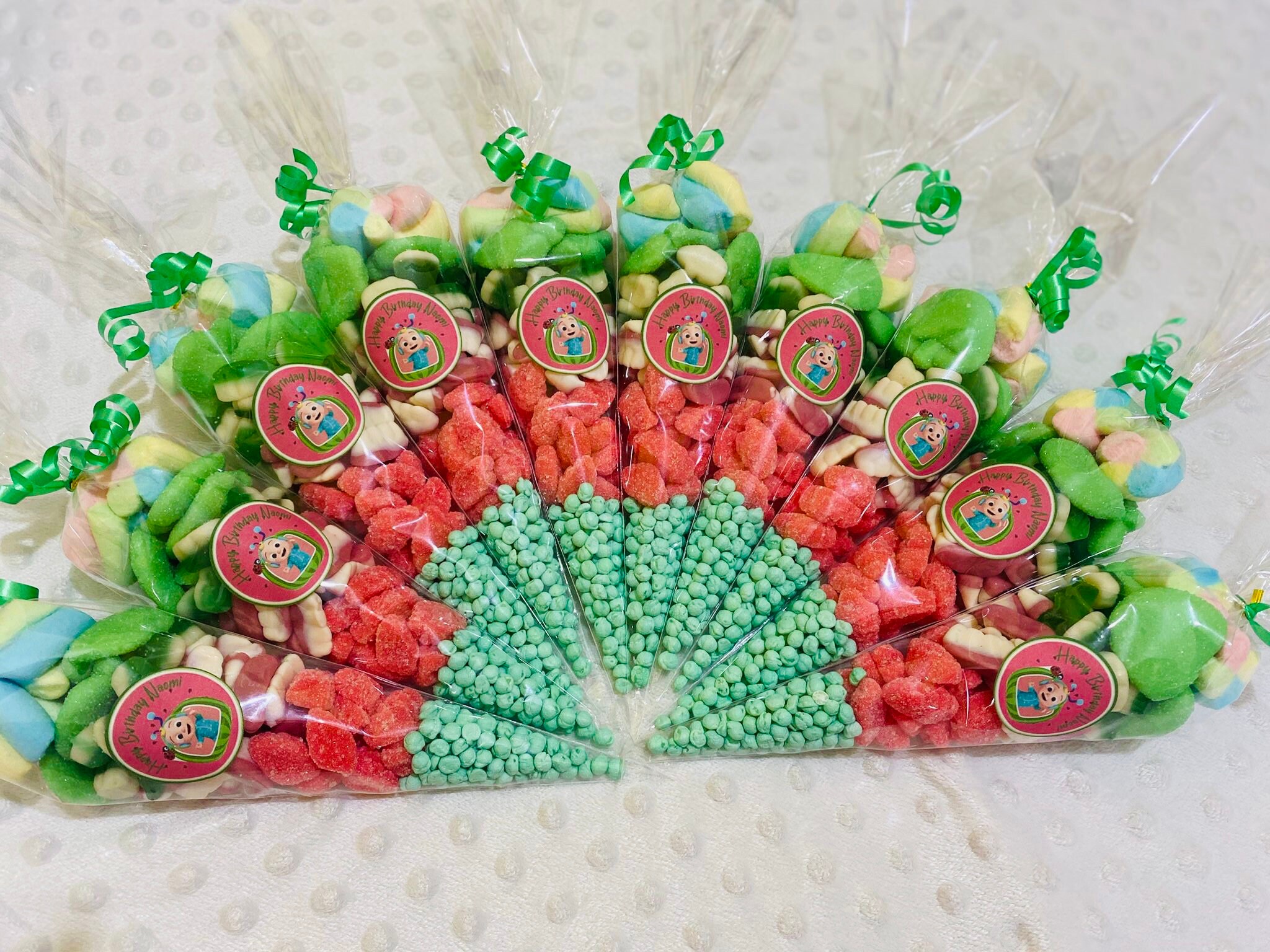 Themed Sweetcones / Halal Sweets /jellies Millions / Etsy