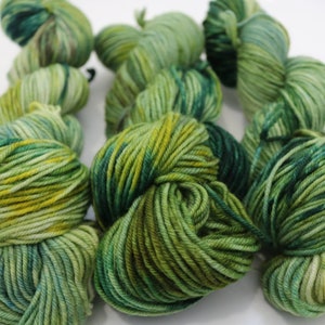 Wild Things - Worsted - Indie Dyed Yarn - Hand Dyed Yarn - Non-Superwash Wool