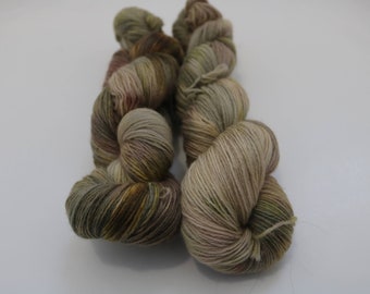 Zenzie - OOAK - Sock - Indie Dyed Yarn - Hand Dyed Yarn - Non-Superwash Wool
