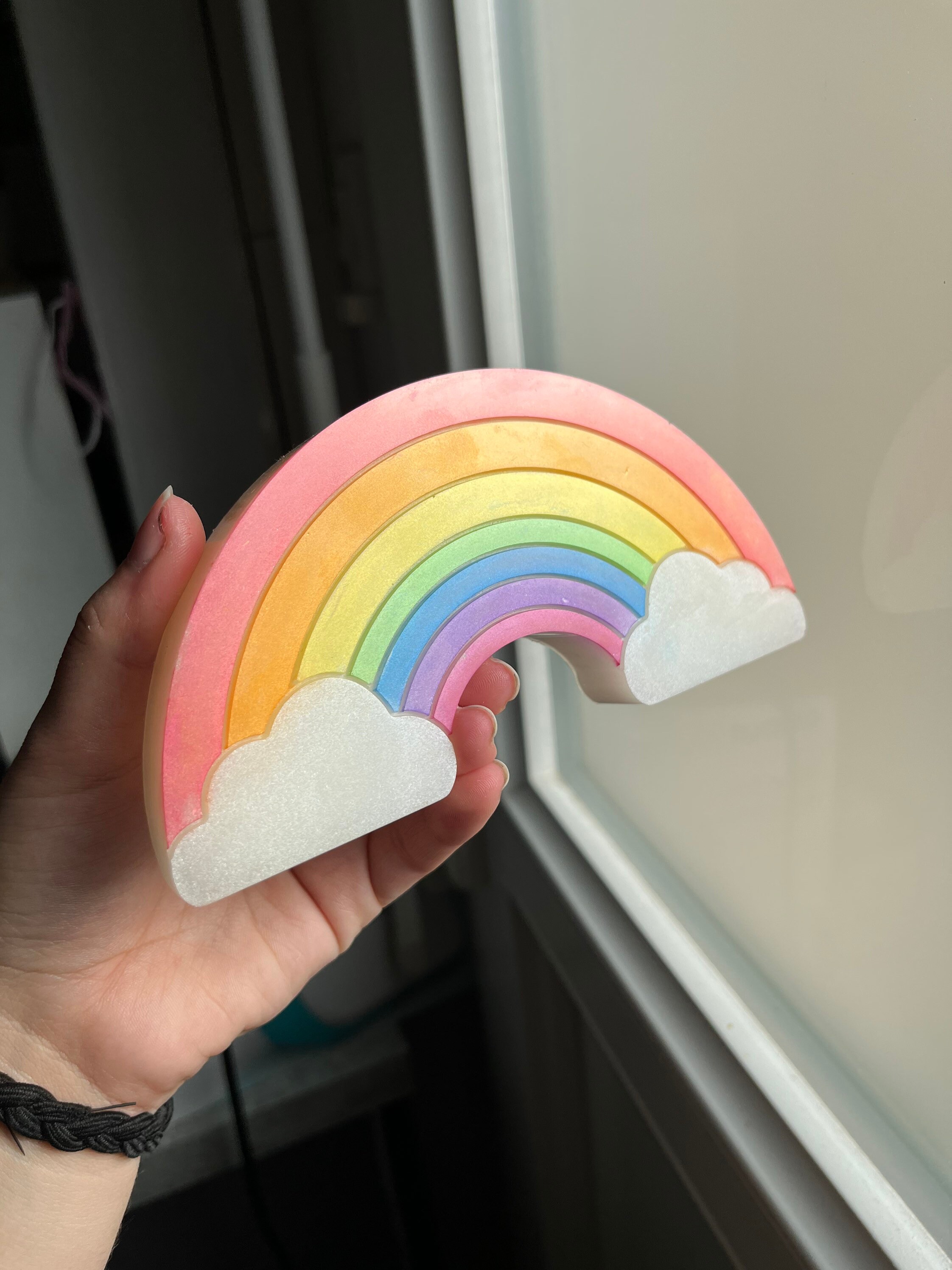 Arc en Ciel Personnalisable Résine