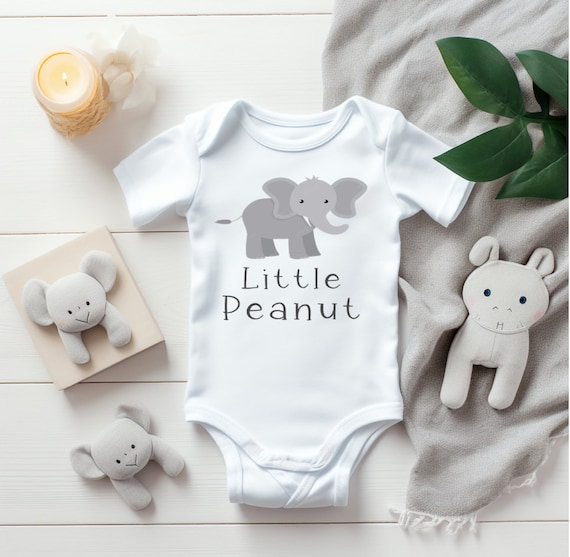Little Peanut, Baby Clothes, Baby Gift, Newborn Gift, Cute Onesie
