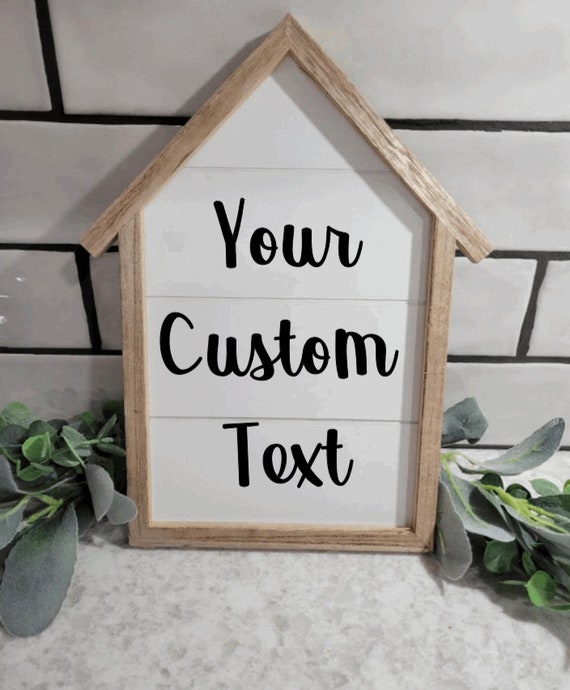 Personalized House Shaped Sign Wall Decor Home Family - Personalized Home Decor Personalized House Shaped Sign Wall Decor Home Family - Personalized Home Decor