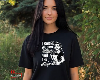 Shut the Fucupcakes Funny T-Shirt: Adult Humor Novelty Tee