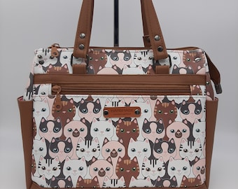 Cat print Handbag