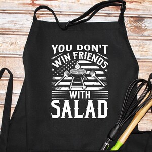Bar-B-Q Apron | Fathers Day | Printed Aprons | Funny Aprons | Gift Aprons | Adult Aprons