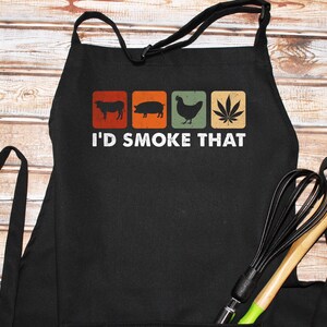 Bar-B-Q Apron | Fathers Day | Printed Aprons | Funny Aprons | Gift Aprons | Adult Aprons