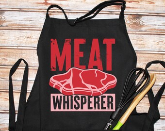 Bar-B-Q Apron | Fathers Day | Printed Aprons | Funny Aprons | Gift Aprons | Adult Aprons
