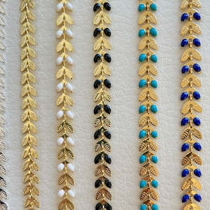 Handmade golden stainless steel ear bracelet image 8